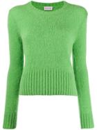 Moncler Knitted Crewneck Jumper - Green