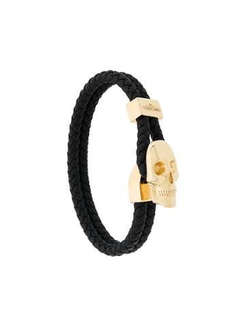 Northskull Atticus Skull Hook Bracelet - Black