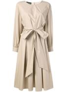 Boutique Moschino Oversized Bow Dress - Neutrals