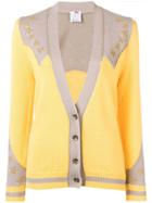 Ultràchic Star Detail Cardigan - Yellow