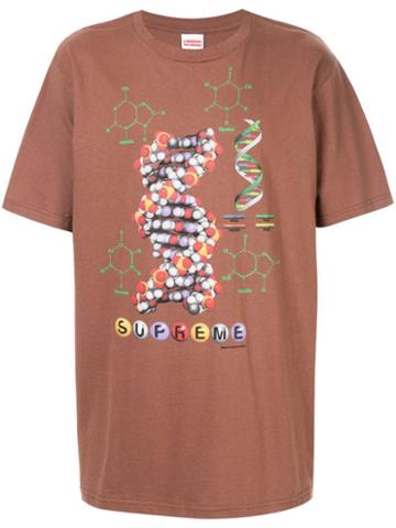 Supreme Dna Tee - Brown