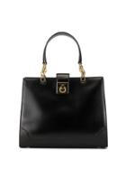 Céline Pre-owned Varnished Door Knocker Tote - Black