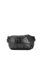 Maison Margiela Logo Embellished Belt Bag - Black