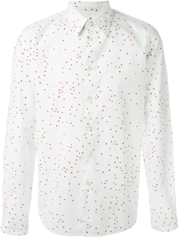 Ps By Paul Smith Love Heart Detail Shirt