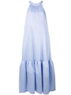 3.1 Phillip Lim Striped Tented Maxi Dress - Blue