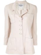 Chanel Pre-owned Single-breasted Jacket - Brown