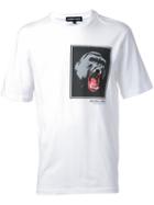 Markus Lupfer Gorilla Patch Print T-shirt, Men's, Size: Large, White, Cotton