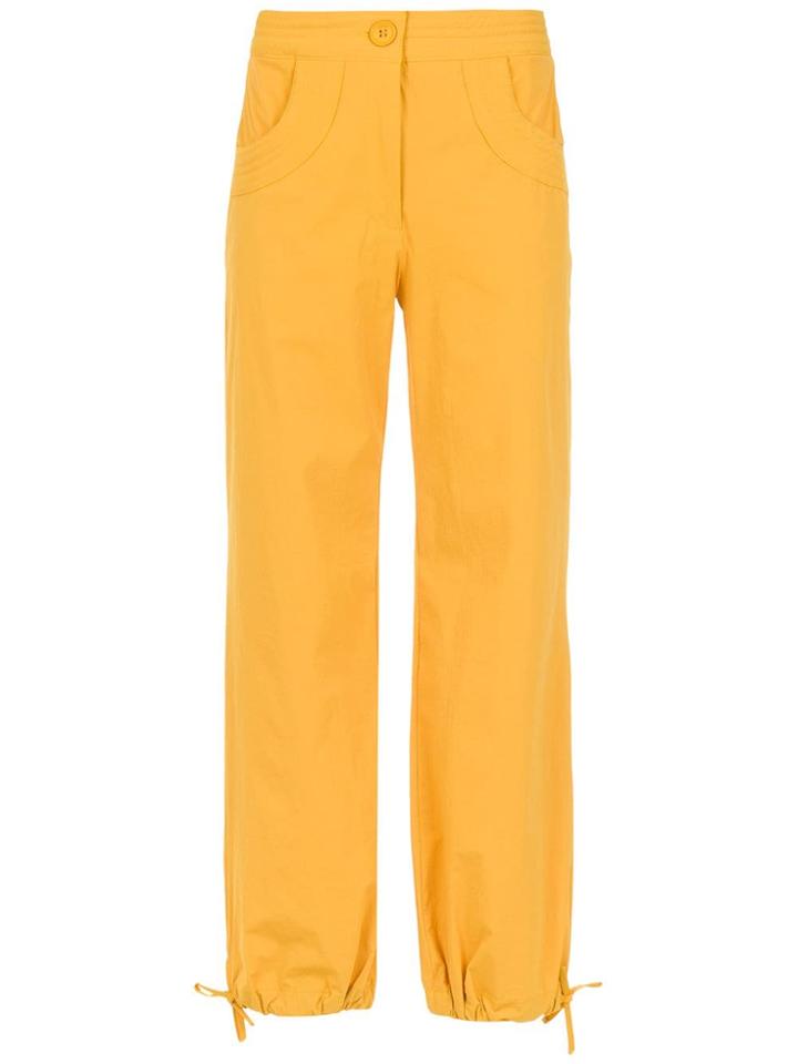 Egrey Cropped Pants - Yellow