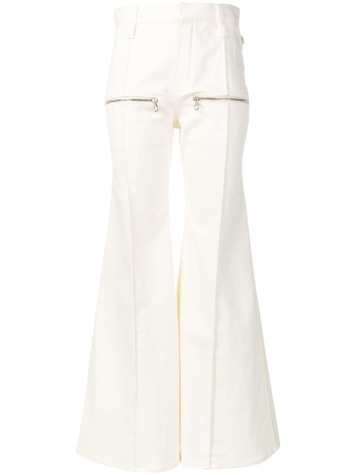 Chloé Flared Jeans - White