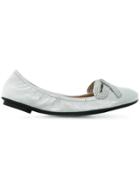 Marc Jacobs Willa Bow Ballerina Flats - Grey