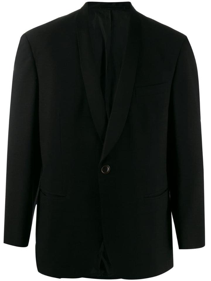 A.n.g.e.l.o. Vintage Cult 1970's Shawl Lapel Blazer - Black