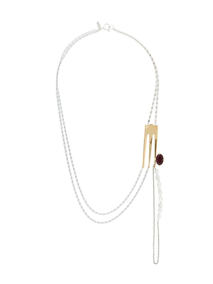 Wouters & Hendrix Curiosities Fork Necklace - Metallic