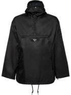 Prada Nylon Gabardine Anorak Jacket - Black