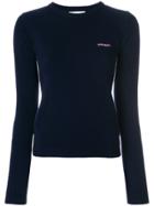 Maison Labiche Slim-fit Knitted Sweater - Blue