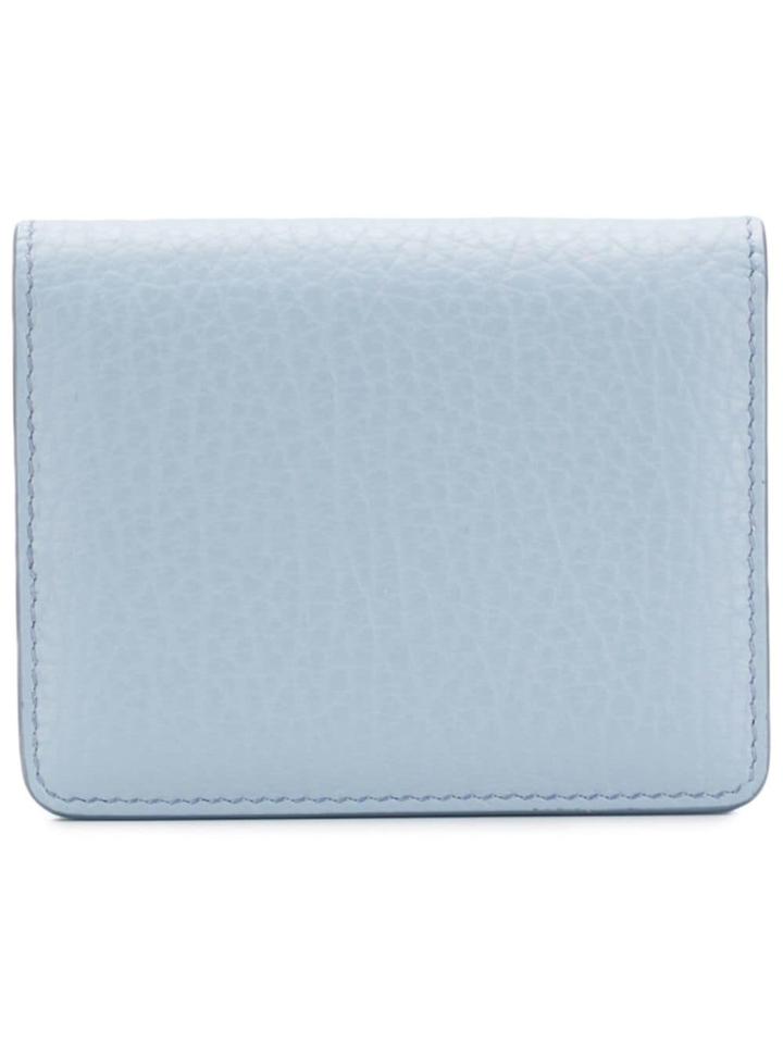 Maison Margiela Snap-button Cardholder - Blue