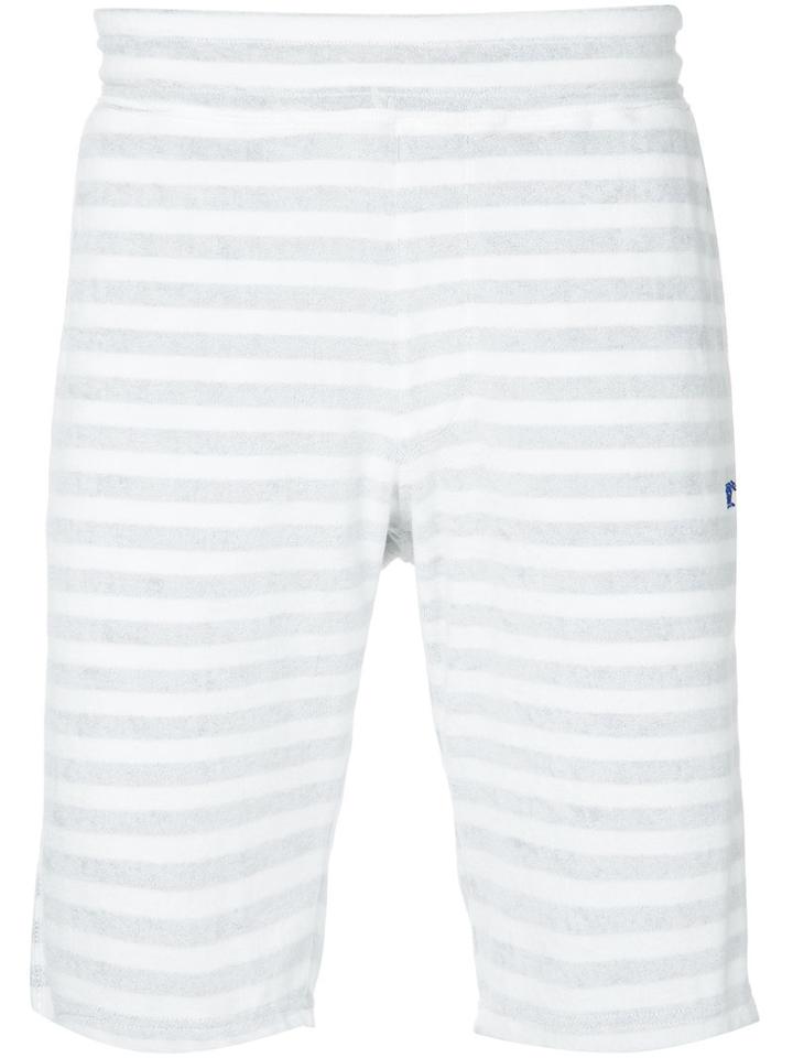 Loveless - Striped Pocket Shorts - Men - Cotton/polyester - 1, White, Cotton/polyester