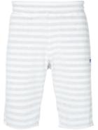 Loveless - Striped Pocket Shorts - Men - Cotton/polyester - 1, White, Cotton/polyester