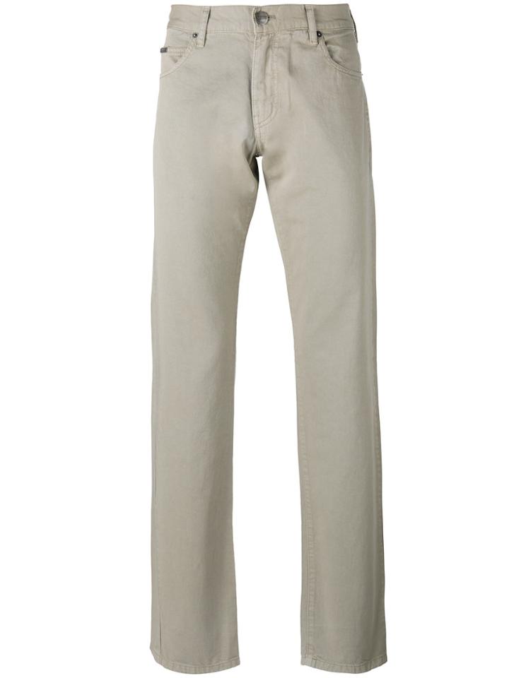 Armani Collezioni Regular Jeans - Nude & Neutrals
