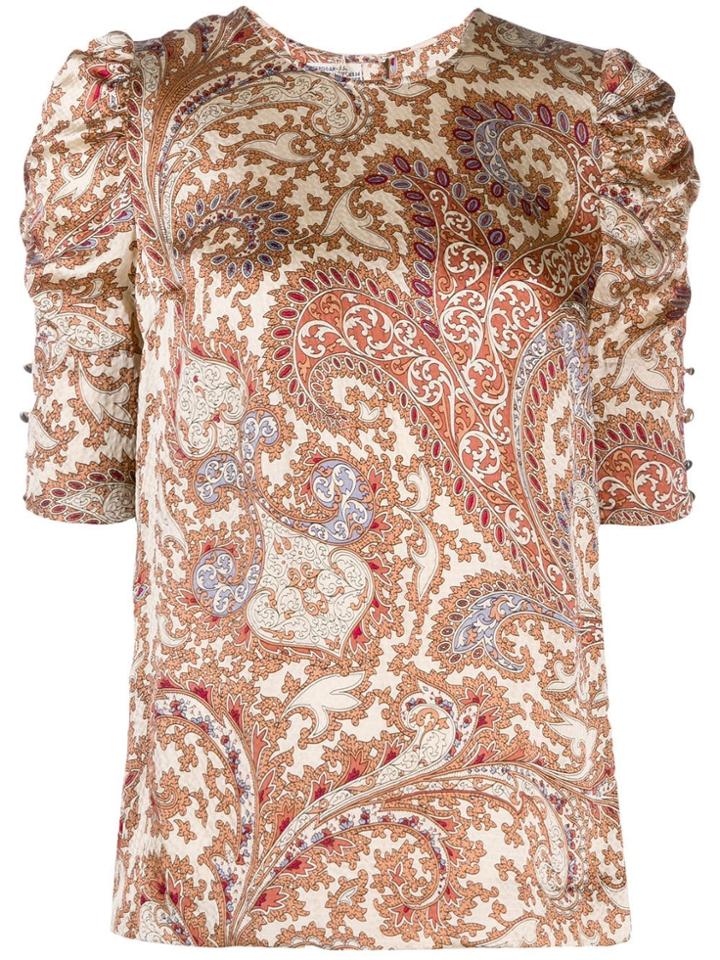 Baum Und Pferdgarten Maryvonne Paw Paisley Top - Neutrals