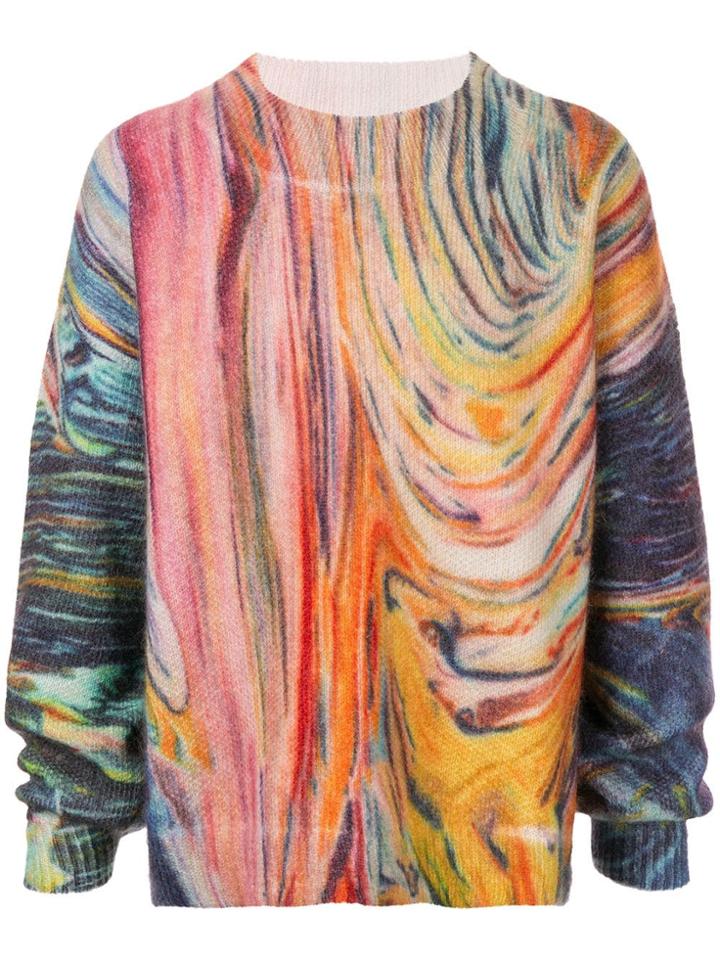 Namacheko Abstract Print Jumper - Orange