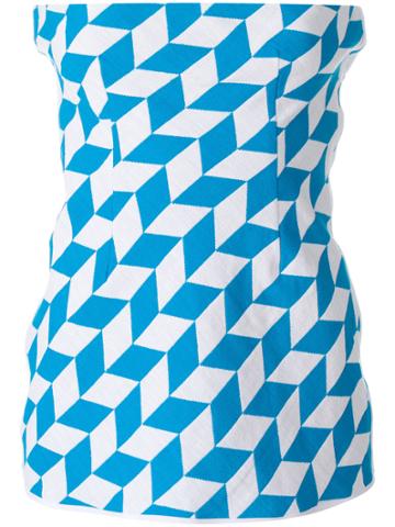 Richard Malone Simple Bustier - Blue