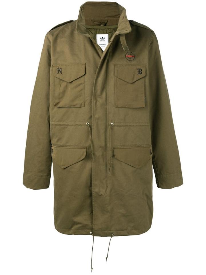 Adidas Adidas X Neighborhood Patch Pockets Military Coat - Green