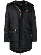 Philipp Plein Perfectly Fitted Coat - Black