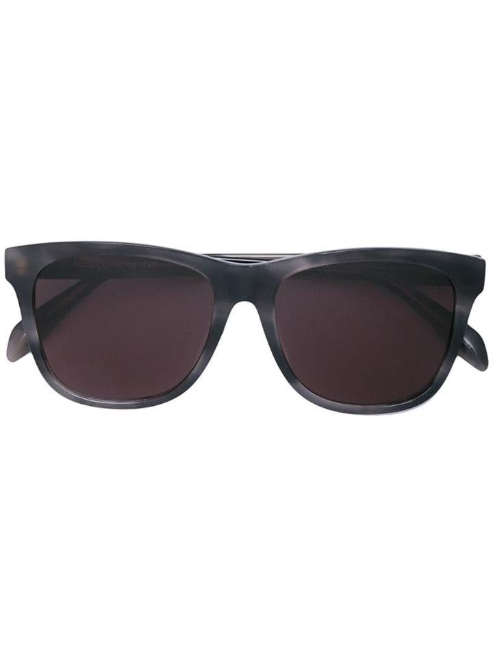 Alexander Mcqueen Eyewear Skull Frame Sunglasses - Grey