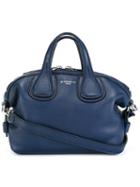 Givenchy Micro 'nightingale' Tote, Women's, Blue, Leather