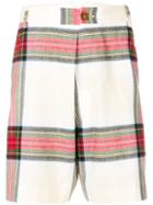 Vivienne Westwood Classic Check Shorts - Nude & Neutrals