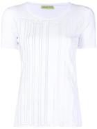 Versace Jeans Logo Embellished T-shirt - White