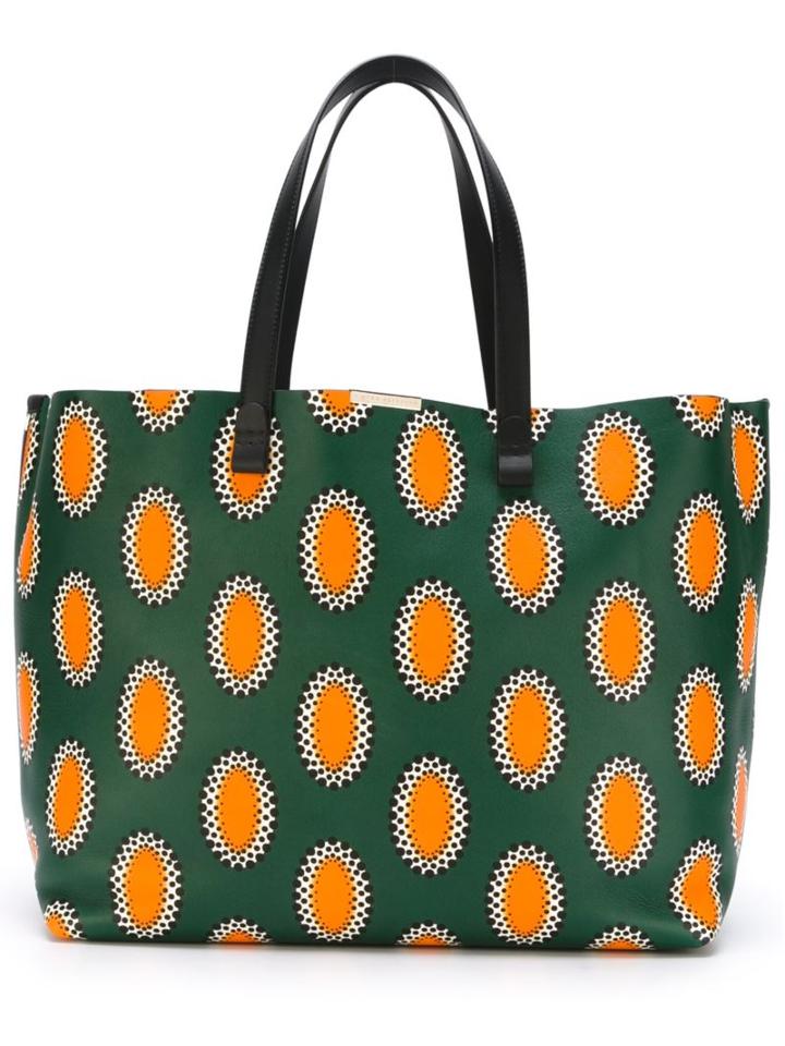 Victoria Beckham Large Printed Tote