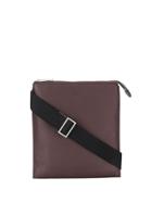 Boss Hugo Boss Embossed Logo Messenger Bag - Red