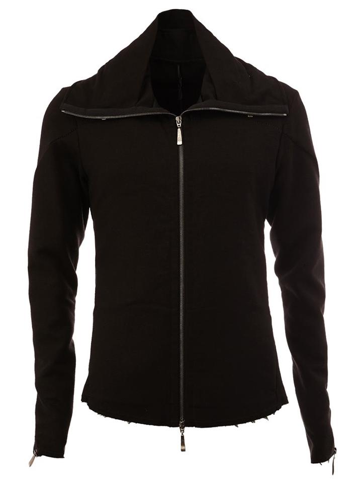 Masnada Wide Lapel Zipped Jacket