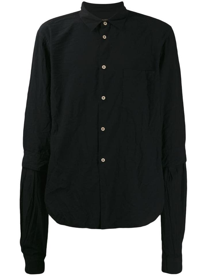 Comme Des Garçons Homme Plus Chest Pocket Shirt - Black