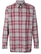 Boss Hugo Boss Plaid Shirt - Purple