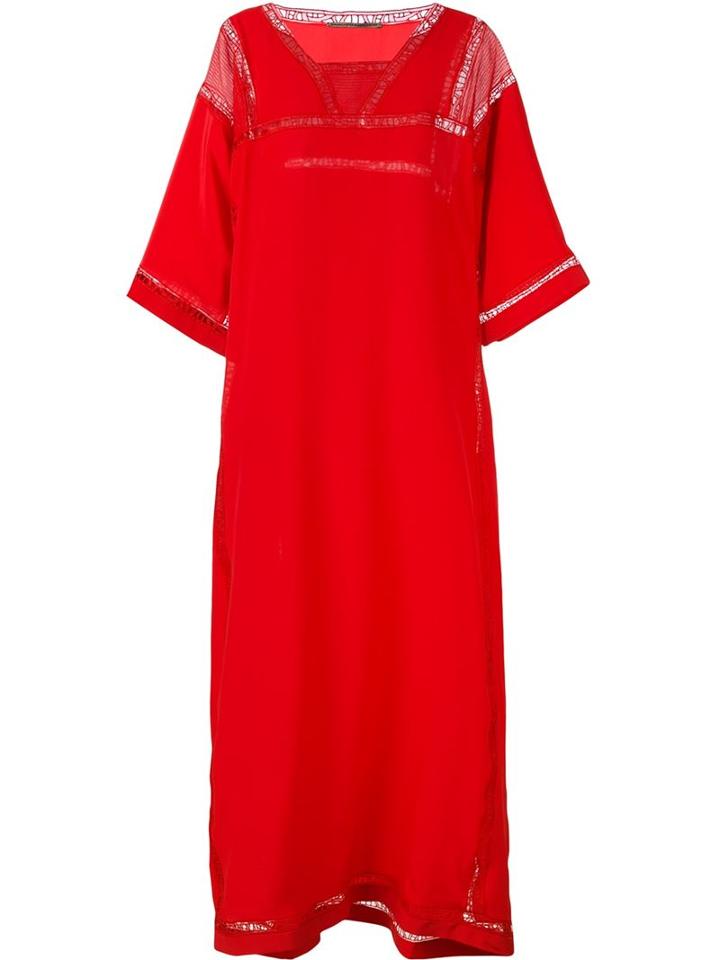 Ermanno Scervino Lace Detail Beach Dress