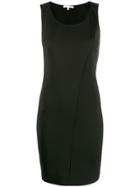Patrizia Pepe Panelled Sleeveless Dress - Black