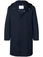 Mackintosh Hooded Down Raincoat - Blue