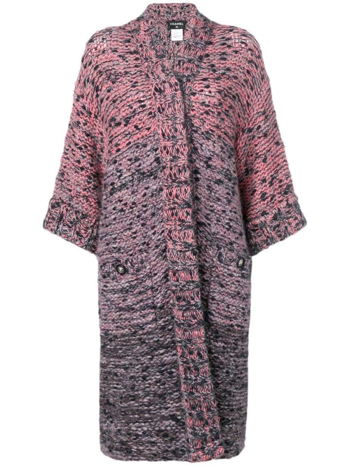 Chanel Vintage Loose Open Coat - Pink