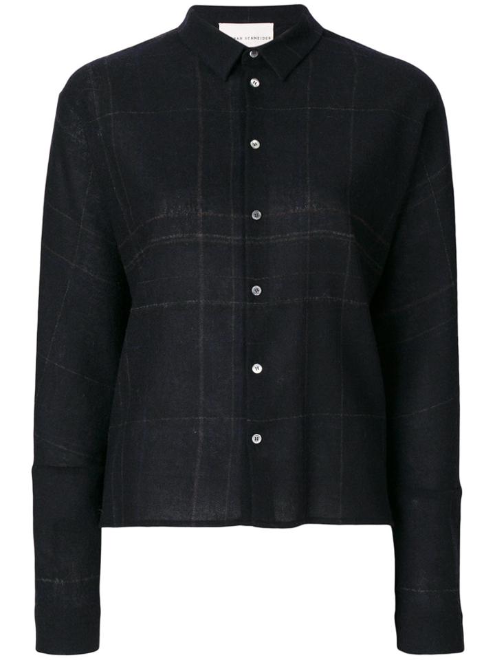 Stephan Schneider Plaid Shirt - Black