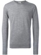John Smedley 'ashmount' Sweater, Men's, Size: Xxl, Grey, Merino