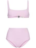 Araks Quinn Bikini Top And Mallory Hipster Set - Pink & Purple