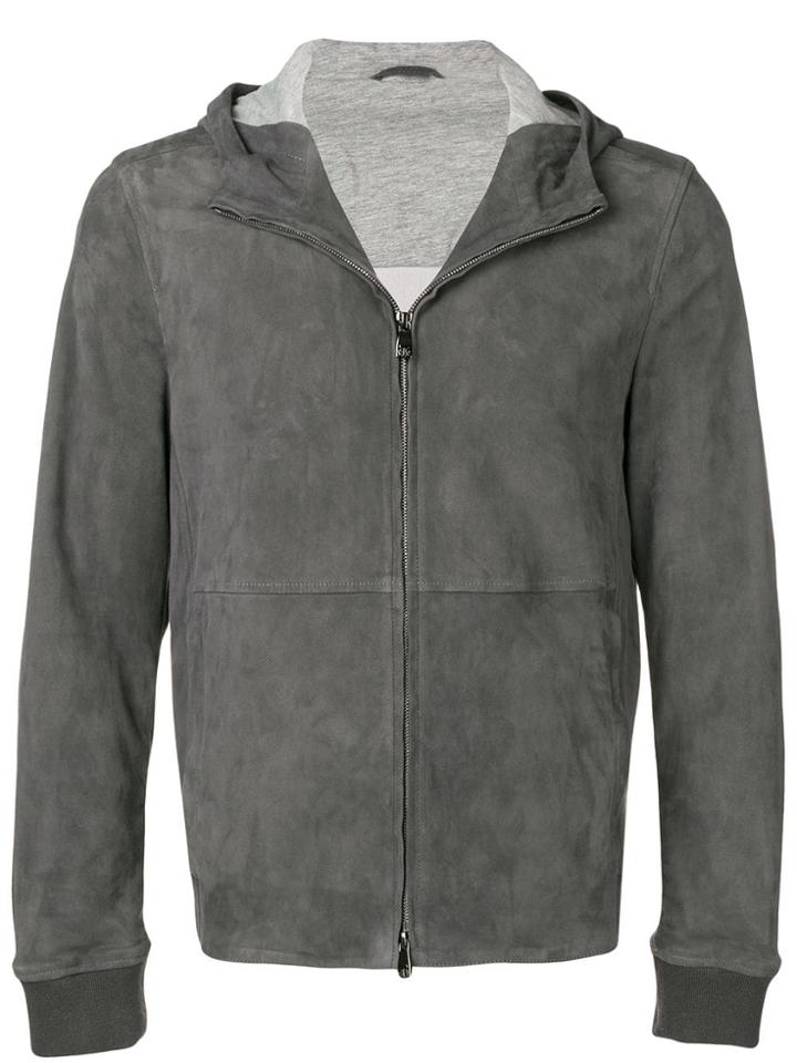 Corneliani Hooded Jacket - Grey