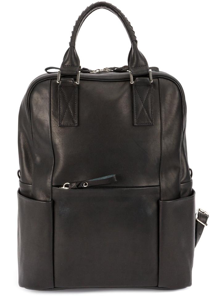 Cornelian Taurus By Daisuke Iwanaga Tower Backpack - Black