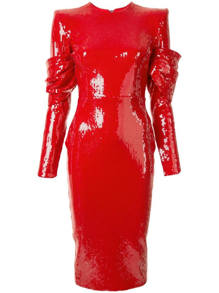Alex Perry Declan Dress - Red
