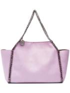 Stella Mccartney Purple Reversible Falabella Shoulder Bag - Pink &