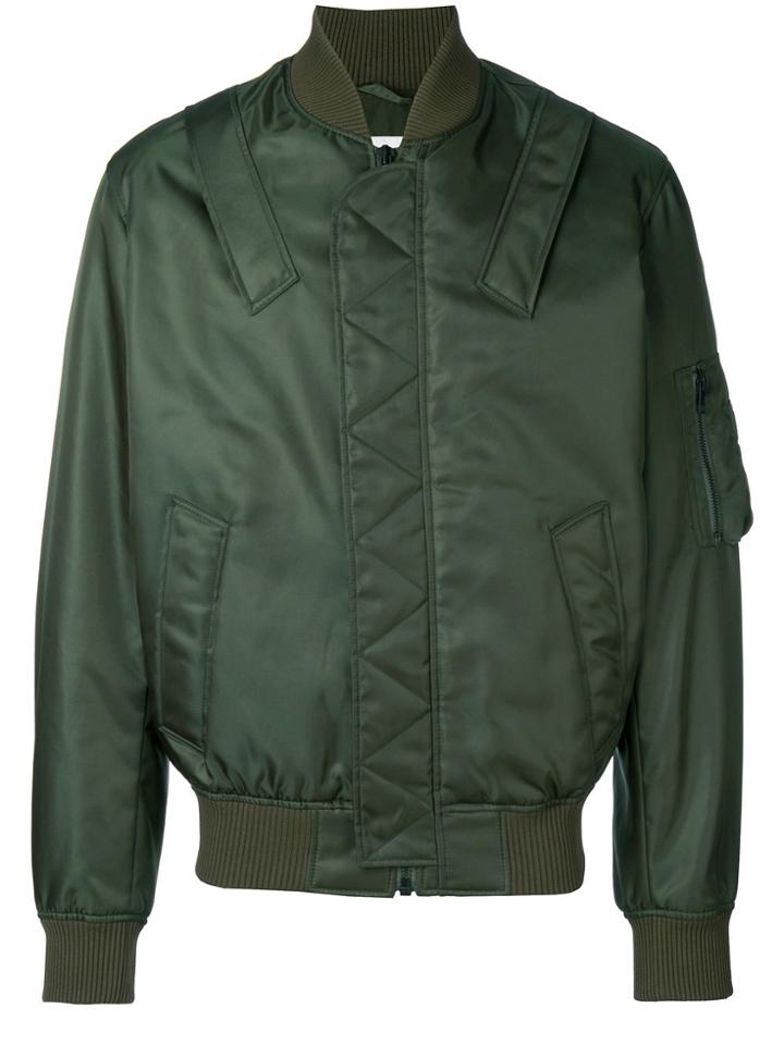 Kenzo Zip Bomber Jacket - Green