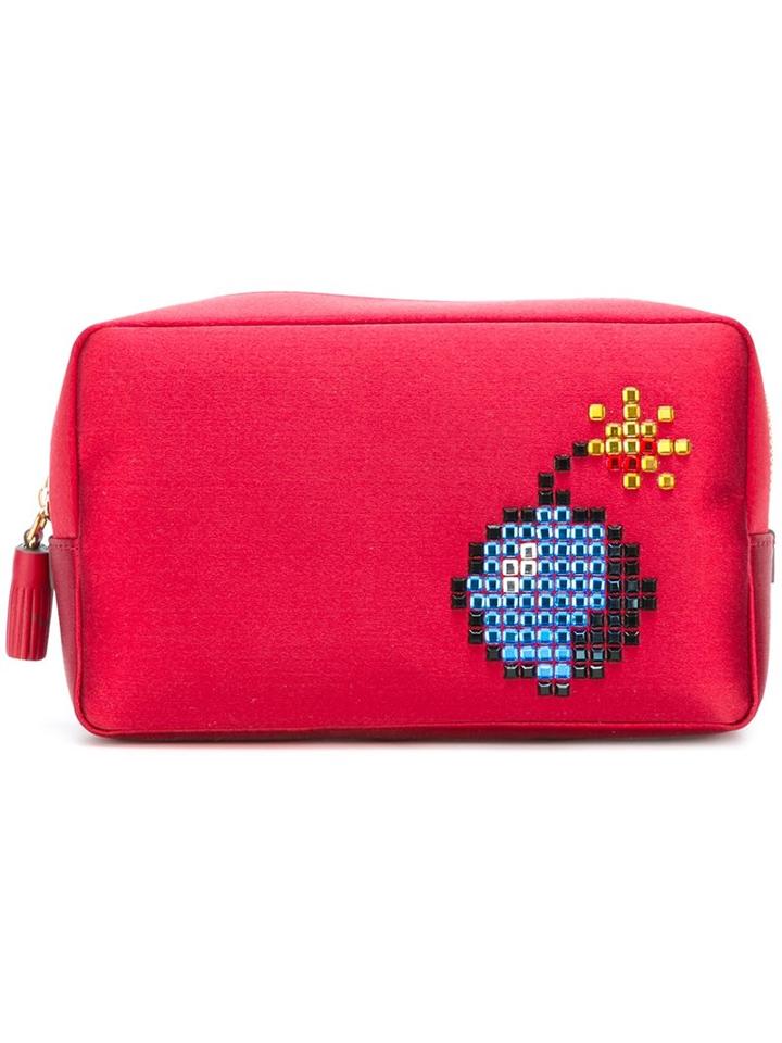 Anya Hindmarch 'bomb' Clutch, Women's, Red