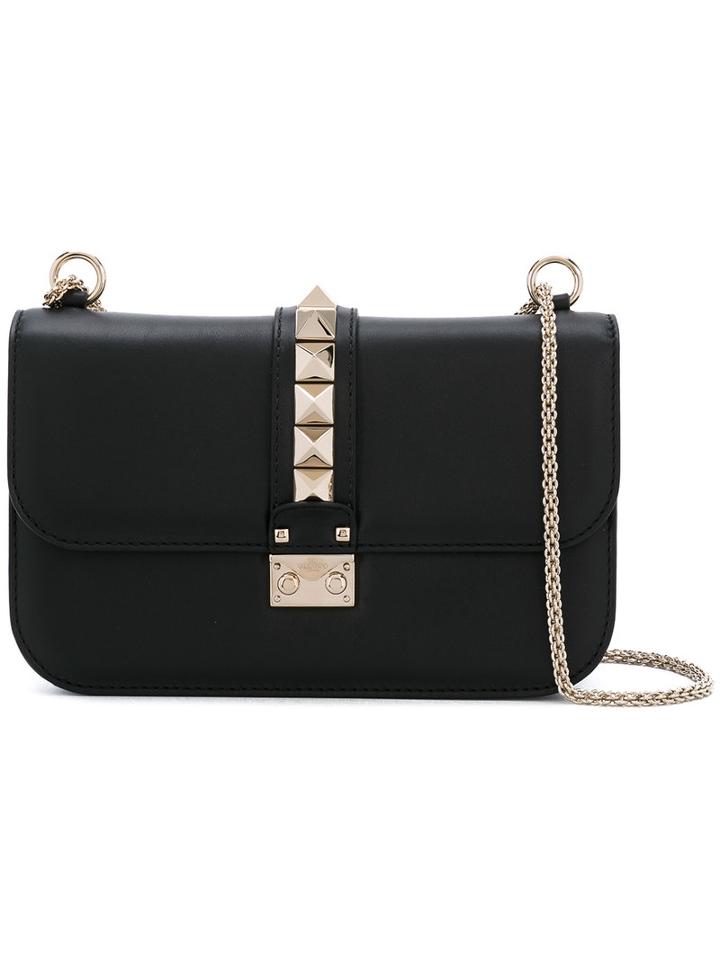 Chain-strap Bag - Women - Leather/metal (other) - One Size, Black, Leather/metal (other), Valentino